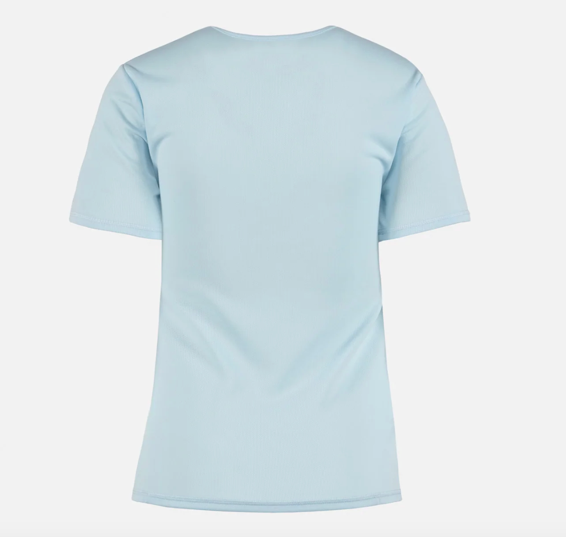 District Vision W Camiseta Azul / Frost - Odda running