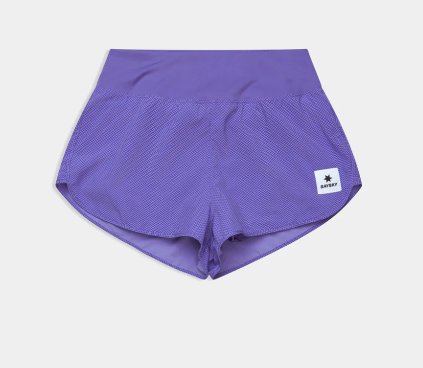 Saysky Shorts Zig Zag Pace Shorts 3" - Morado - Odda running