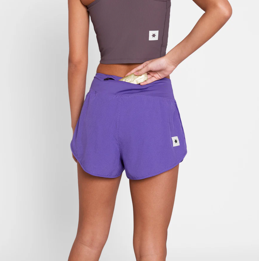 Saysky Shorts Zig Zag Pace Shorts 3" - Morado - Odda running