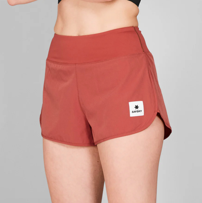 Saysky W Shorts Pace Shorts 3'' - Rojo - Odda running