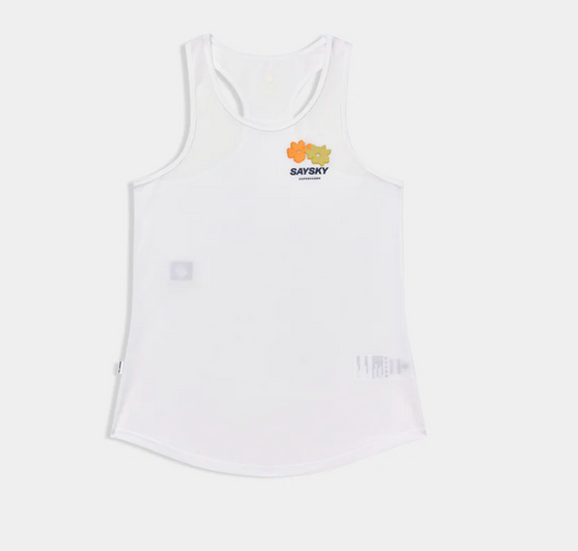 Saysky W Camiseta Flower Combat Singlet - Odda running