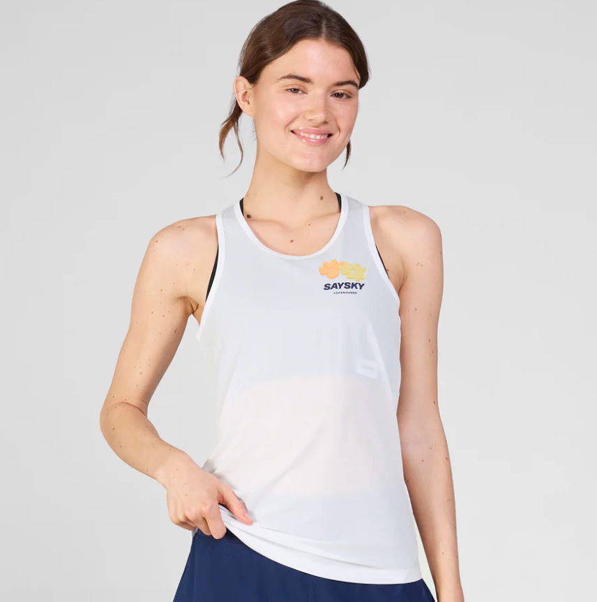Saysky W Camiseta Flower Combat Singlet - Odda running