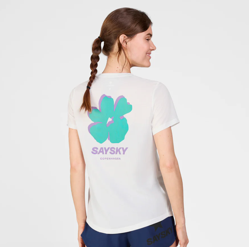 Saysky W Camiseta Flower Combat - Odda running