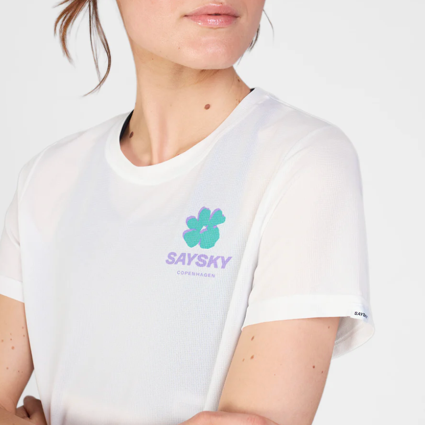 Saysky W Camiseta Flower Combat - Odda running