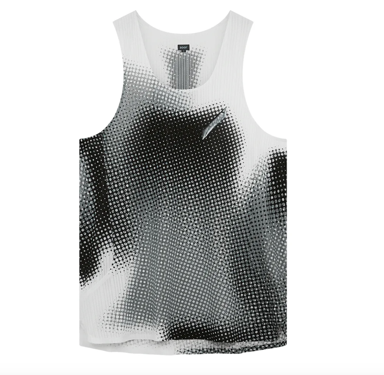 Soar Camiseta Singlet Race Vest 2.0 - Negro