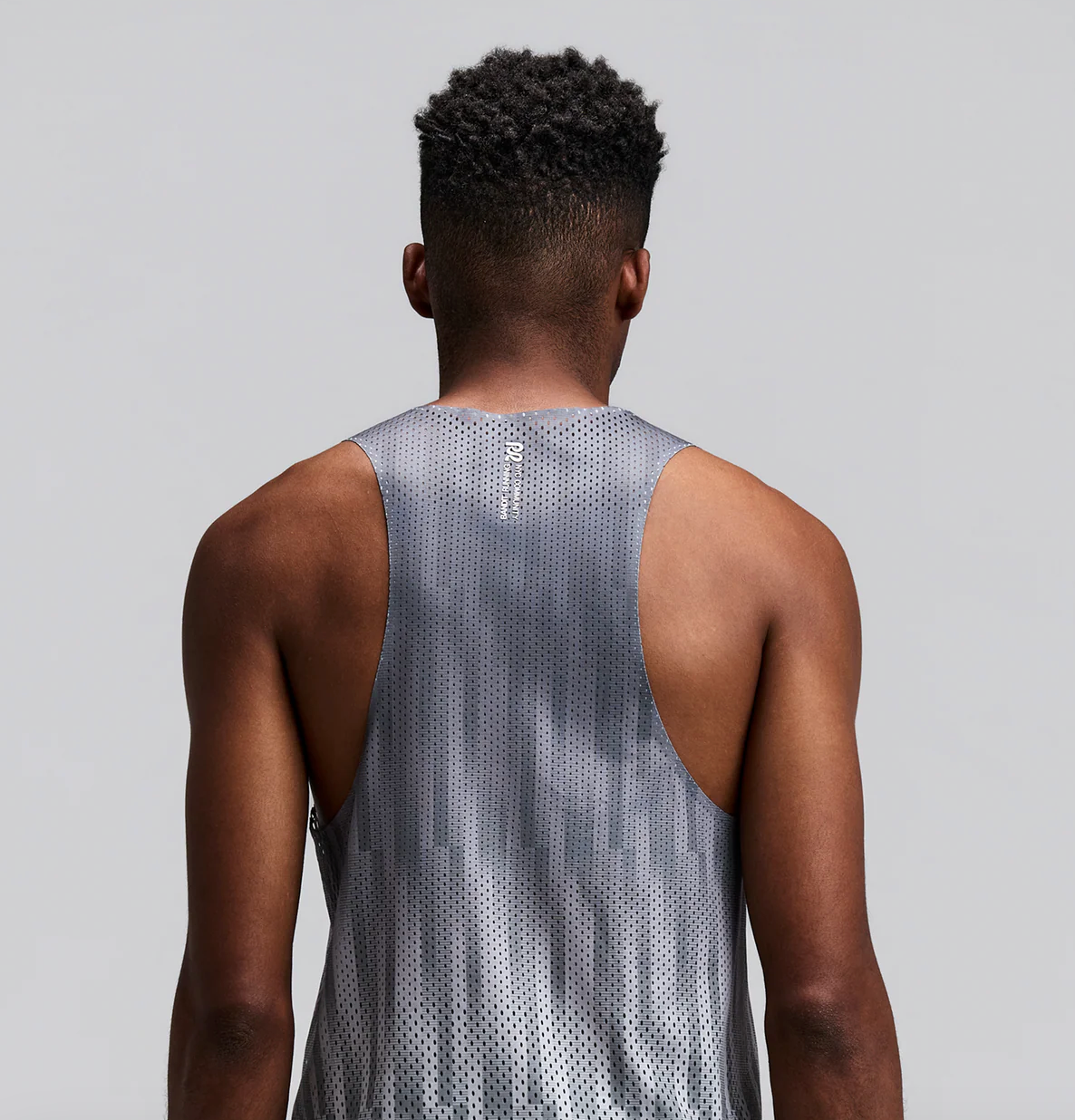 Bandit Camiseta Shredder™ Shorty Race Singlet - Gris