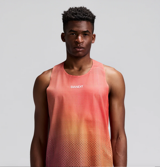 Bandit Camiseta Shredder™ With Flopack™ Race Singlet - Poppy