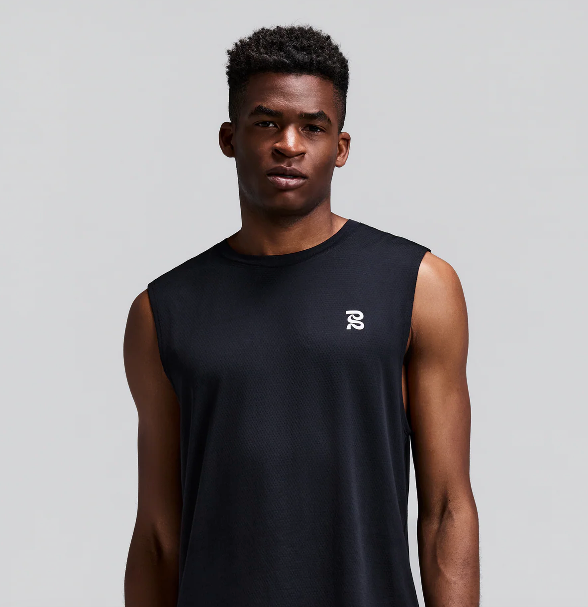 Bandit Camiseta Micromesh™ Run Tank - Negro