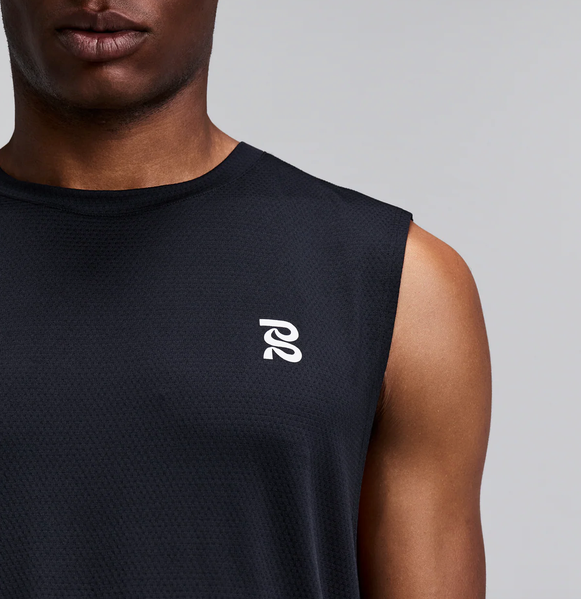 Bandit Camiseta Micromesh™ Run Tank - Negro