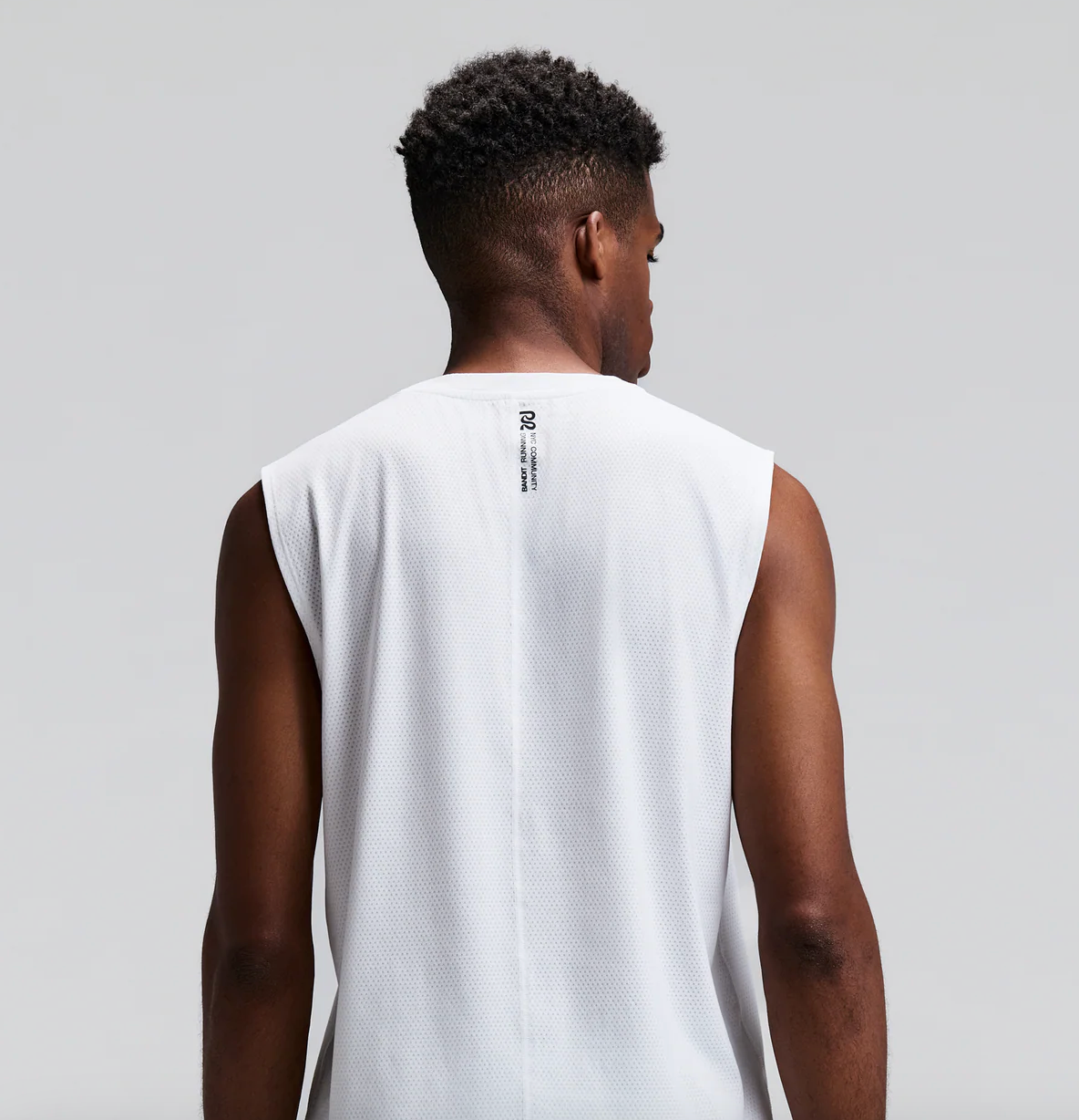 Bandit Camiseta Micromesh™ Run Tank - Blanco