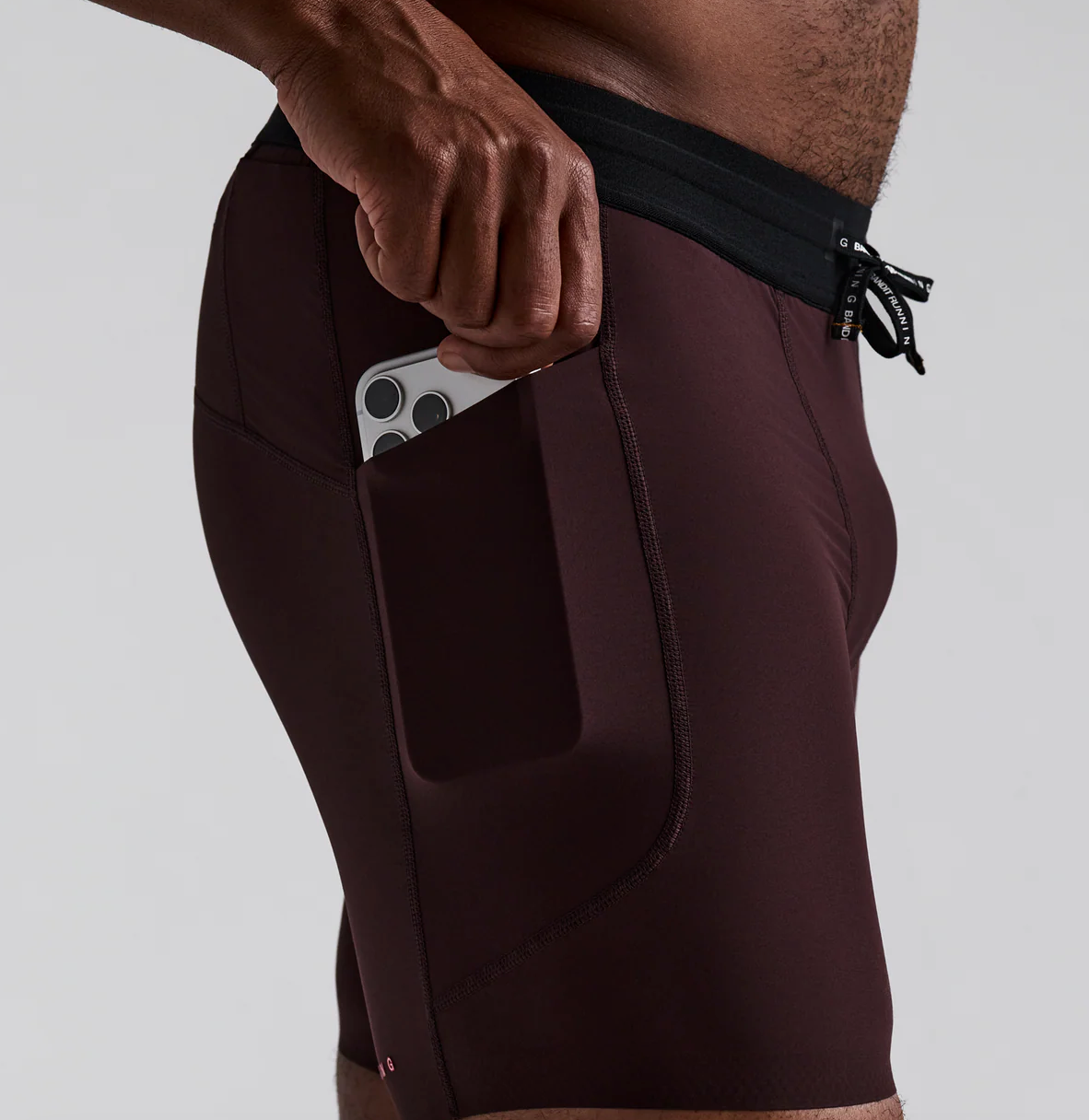Bandit Shorts SoLite™ Quarter tights - Espresso
