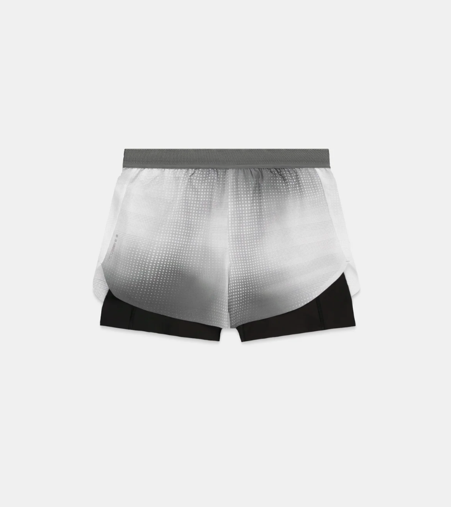 Bandit Shorts 2-in-1 shorts in CoolGrid™ - Gris