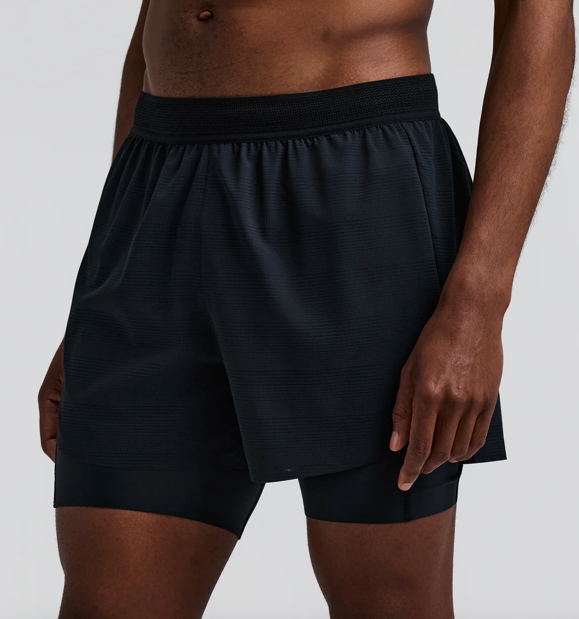 Bandit Shorts CoolGrid™ 2-in-1 - Negro
