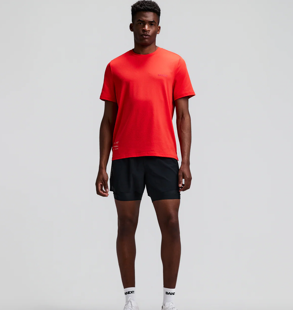 Bandit Shorts CoolGrid™ 2-in-1 - Negro