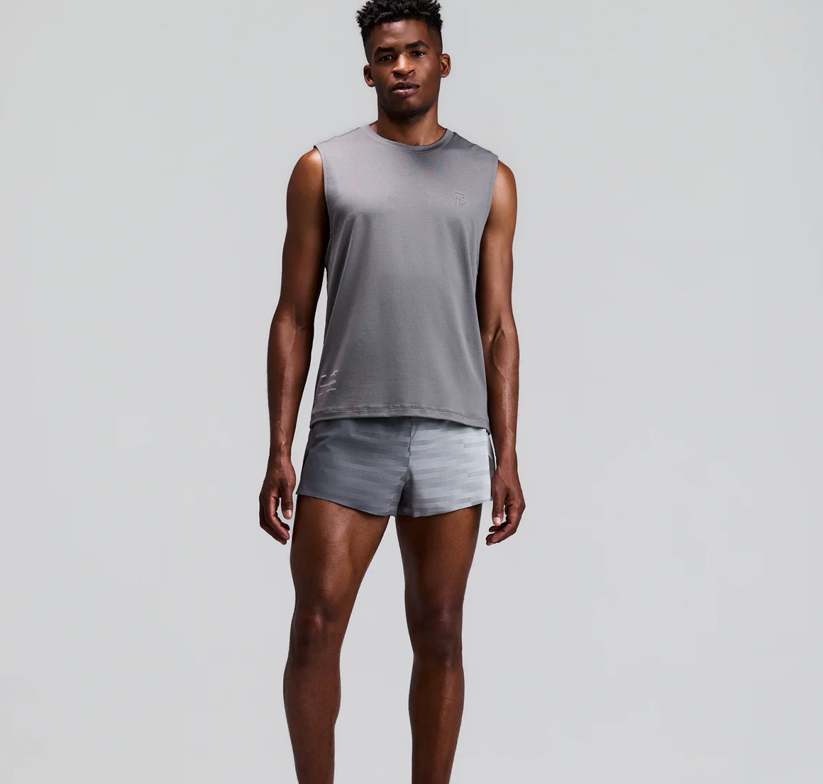 Bandit Camiseta Micromesh™ Run Tank - Gris