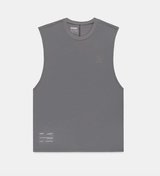 Bandit Camiseta Micromesh™ Run Tank - Gris