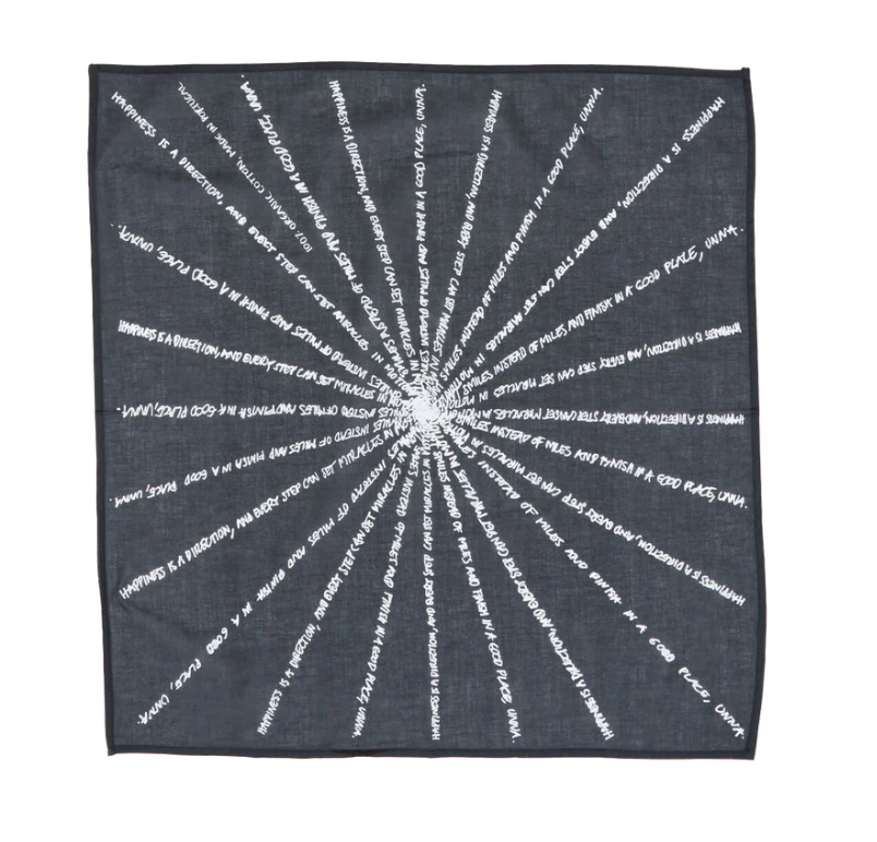 Unna Bandana Mantra Scarf - Negro