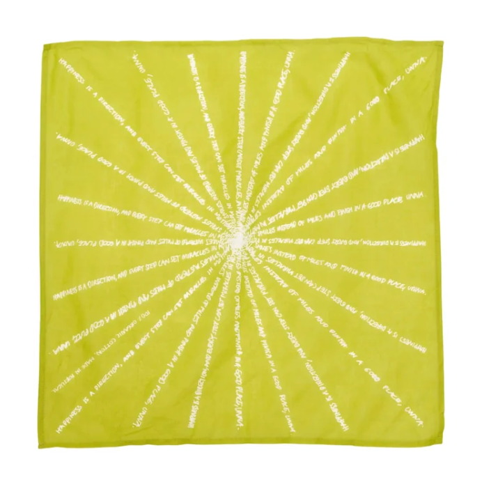 Unna Bandana Mantra Scarf - Verde