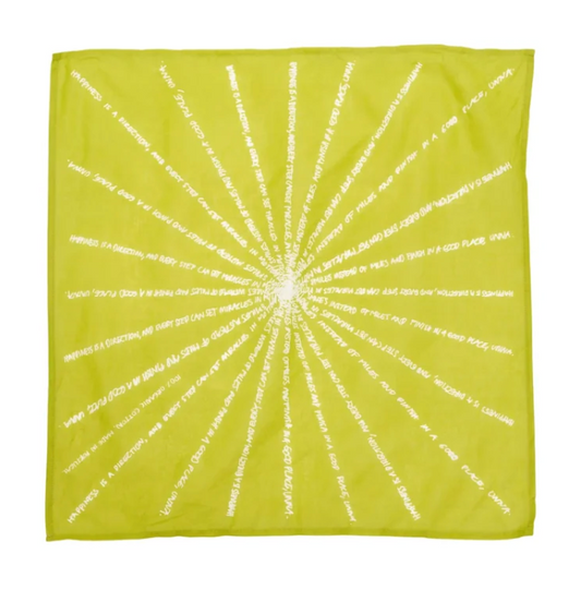 Unna Bandana Mantra Scarf - Verde