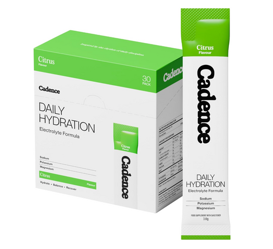 Cadence Electolitos Hydration Sachet Stack - Citricos