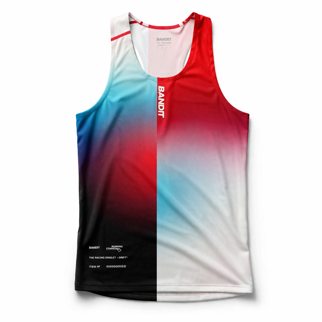 Bandit Camiseta Drift™ Racing Singlet - Odda running